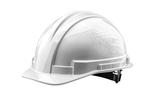 Construction hard hat used for safety at a building site during daytime work png