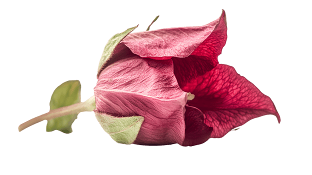 Close-up Photograph of a Dark Pink Flower png