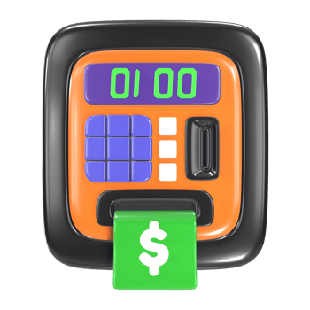 ATM 3D Illustration Icon png
