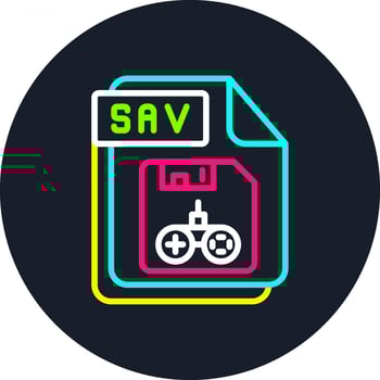 SAV Line Multi Color Design vector