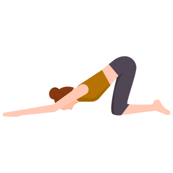 A young woman is doing Yoga png