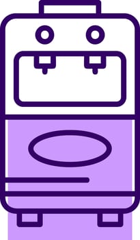 Pourer Outline Slip Style Icon vector