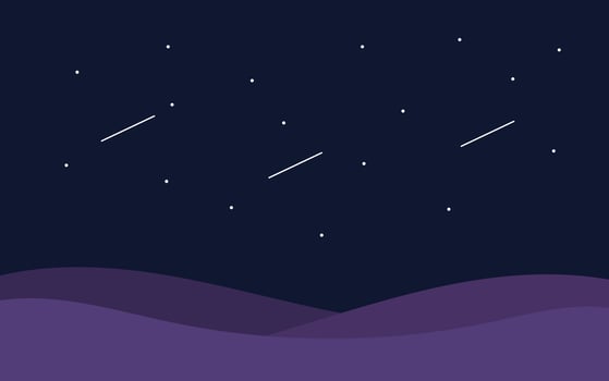 Background night view landscape unique design abstract vector