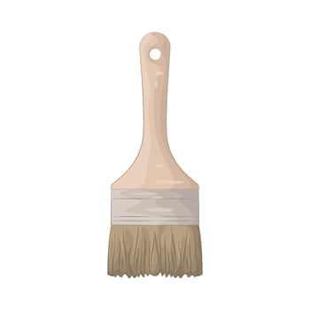 Illustration of Paintbrush vector