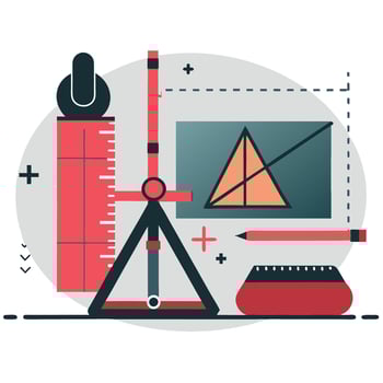 Visualizing the Essence of Mathematics through Conceptual Illustration vector
