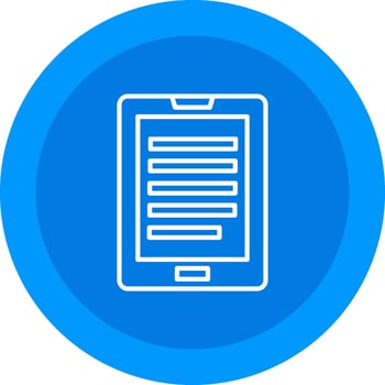 Ebook Icon Design Symbol vector