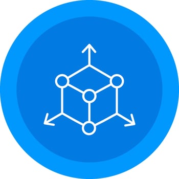 Dimensions Icon Design Symbol vector