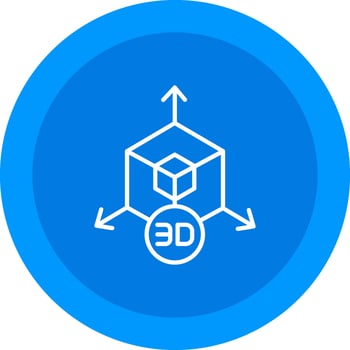 3d Icon Design Symbol vector