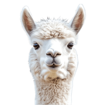 Young Llama in Cochabamba png