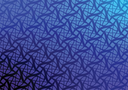 Square blue art dark pattern background vector