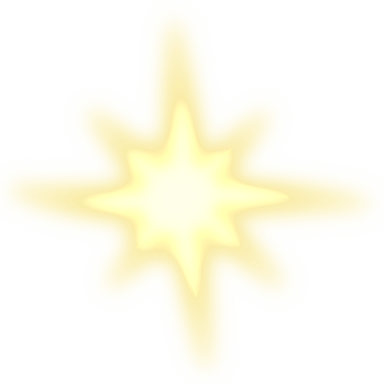 golden stars isolated png