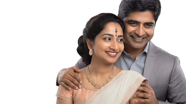 A Middle Age Indian Couple Enjoying Special Moment Each Other Character Created By . png