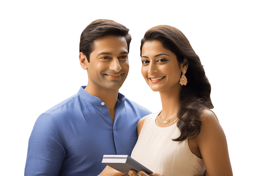 A Young Indian Couple Enjoying Special Moment Each Other Character Created By . png