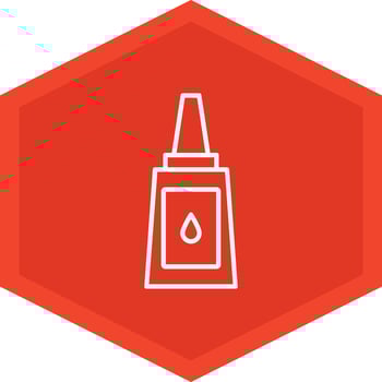 Glue Icon Design Symbol vector