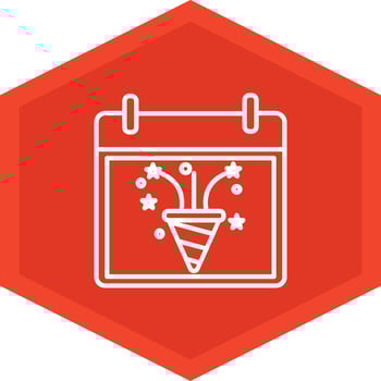 Celebration Icon Design Symbol vector
