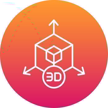 3d Icon Design Symbol vector