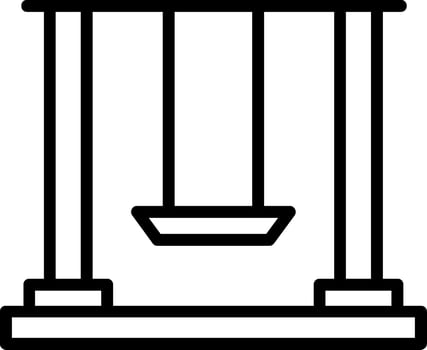 Swing Line Icon vector