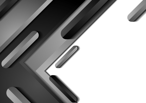 Geometric black abstract background png