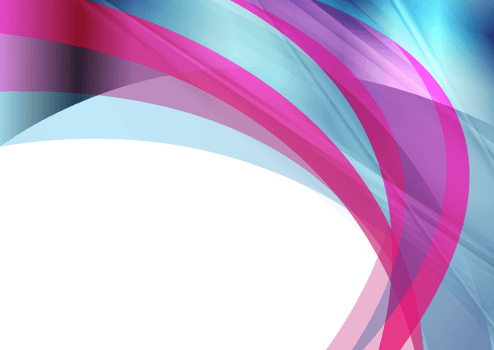 Colorful glossy waves png