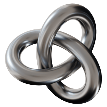 3D abstract, chrome shape with futuristic design, on transparent background. Modern metallic element, cut out. Y2k style, 2000s. Sleek and tech vibe. png