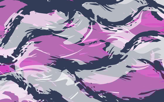 Abstract Waves Of Pink, Gray, And Navy Brush Strokes vector