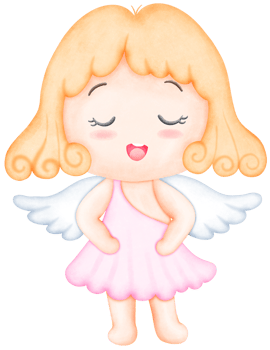 Cute Watercolor Valentine Cupid in a pink dress, standing with his hands on his hips. Hand Drawn Romantic Illustration for Cards and Gifts png