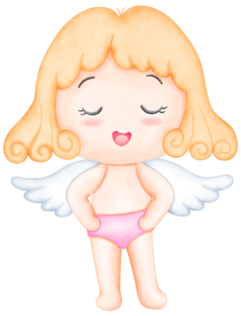 Cute Watercolor Valentine Cupid in a pink trousers, standing with his hands on his hips. Hand Drawn Romantic Illustration for Cards and Gifts png