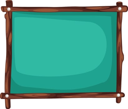 education blackboard on white background illustration vector