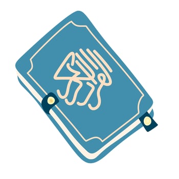illustration of the holy book of the Koran vector