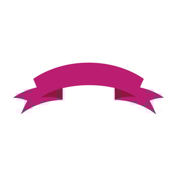 Elegant Ribbon Illustration for Stylish Designs vector