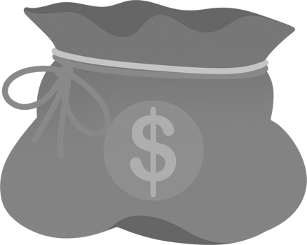 currency symbol bag png