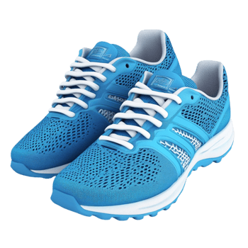 Blue running shoes on a transparent background png