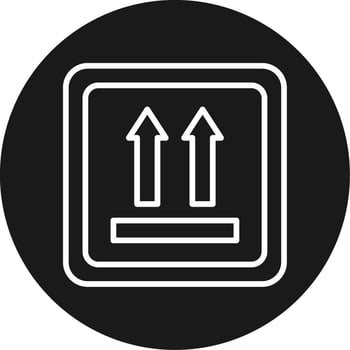 Up Sign Icon Design Symbol vector