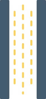 Road Icon Design Symbol vector