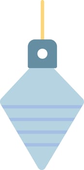 Plumb Bob Icon Design Symbol vector