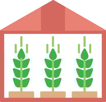 Greenhouse Icon Design Symbol vector