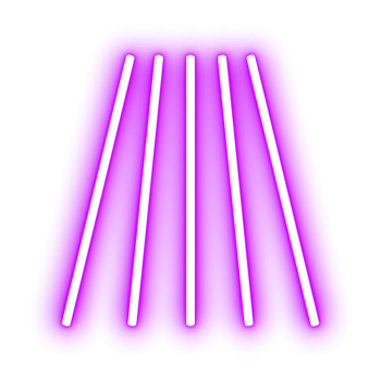 Abstract effect colorful pattern neon laser line technology design element retro style 80s-90s. png