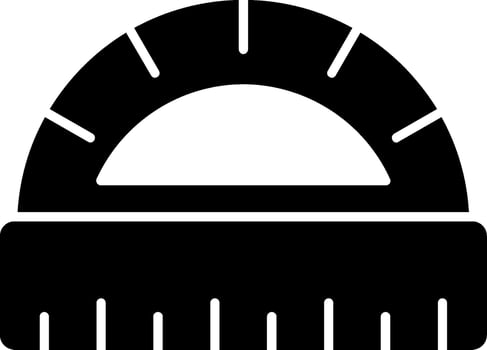 Protactor Icon Design Symbol vector