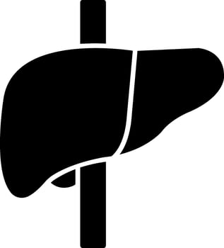 Liver Icon Design Symbol vector