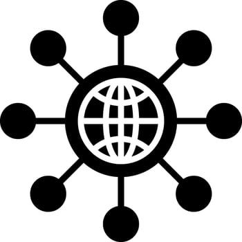 World Icon Design Symbol vector