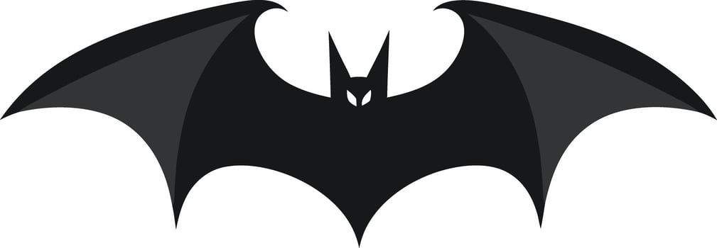 Bold and Iconic Bat Logo for Modern Branding vector