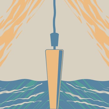 Abstract Ocean Depth Sounding Probe vector