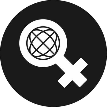 Womens Day Icon Design Symbol vector