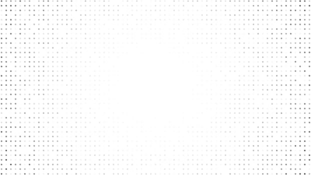 Monochrome halftone background with dots vector
