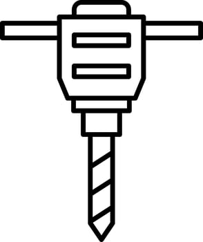 Jackhammer Icon Design Symbol vector