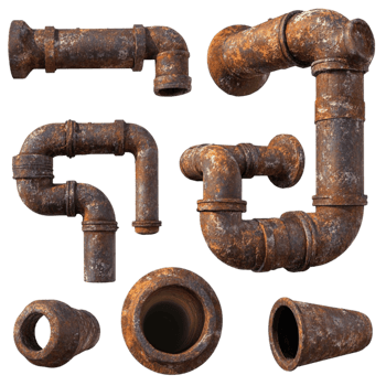 Copper Pipe Connector Assortment png