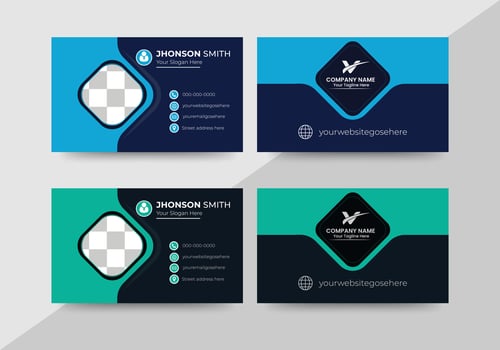 Creative Luxury Business card visiting card vector