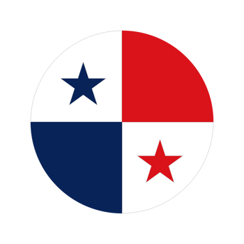 Panama flag simple illustration for independence day or election png