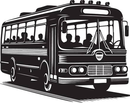 Quality Bus Vectorz Art for Digital and Print Projects vector