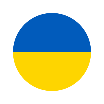 Ukraine flag simple illustration for independence day or election png